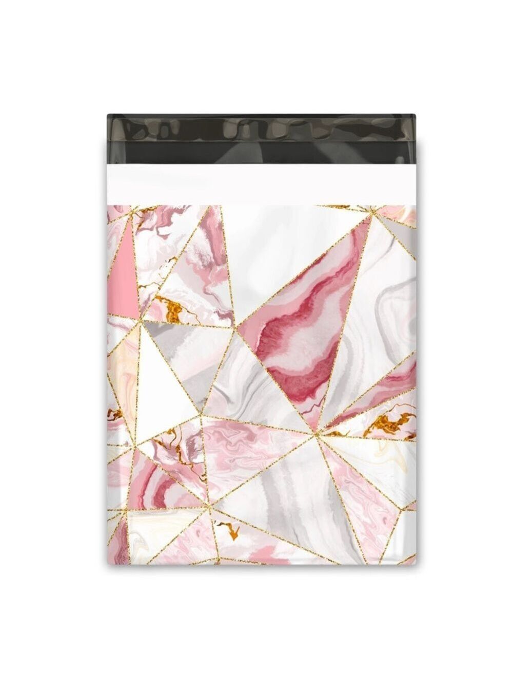 25 10X13 Poly Mailers, Pink Marble, Shipping Envelopes, PRICE IS FIRM - Picture 6 of 7